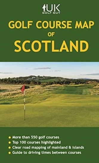 Golf Course Map of Scotland Jones David