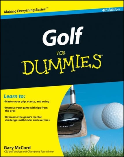 Golf For Dummies Gary McCord