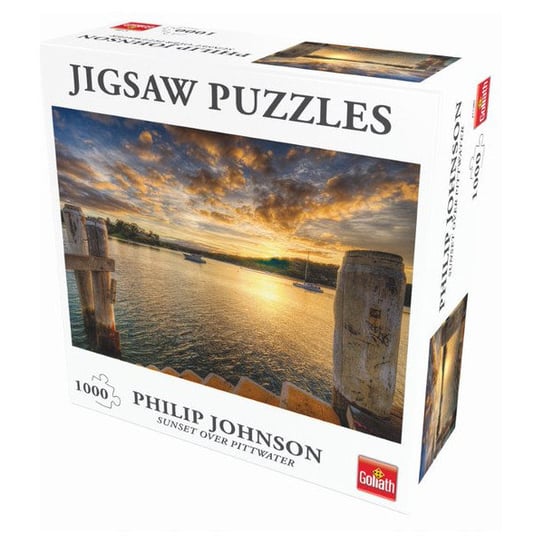 Goliath games, puzzle, Sunset over Pittwater, 1000 el. Goliath Games