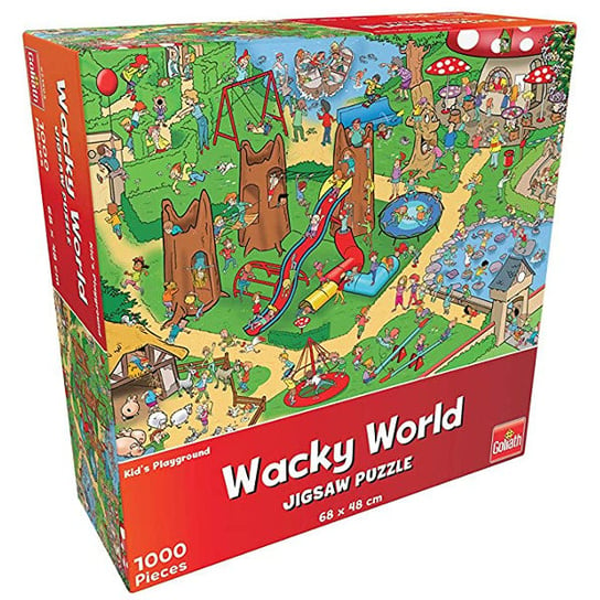 Goliath games, puzzle, Wacky World Kid's Playground, 1000 el. Goliath Games