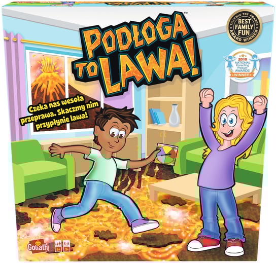 Goliath, Gra zręcznościowa Podłoga To Lawa PL Goliath Games