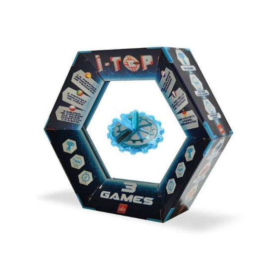 GOLIATH iTop Spinner Blue - bączek w pud.  85252 (85252.006) Goliath Games