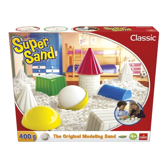 Goliath, zestaw z piaskiem kinetycznym Super Sand Classic 2 Super Sand