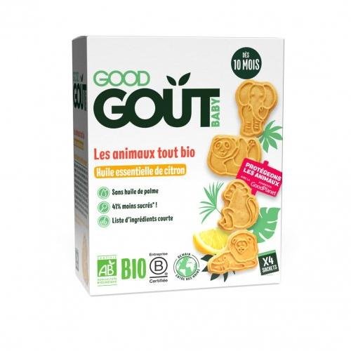 Good Gout Bio Cytrynowe Zwierzątka, 80 G Good Gout