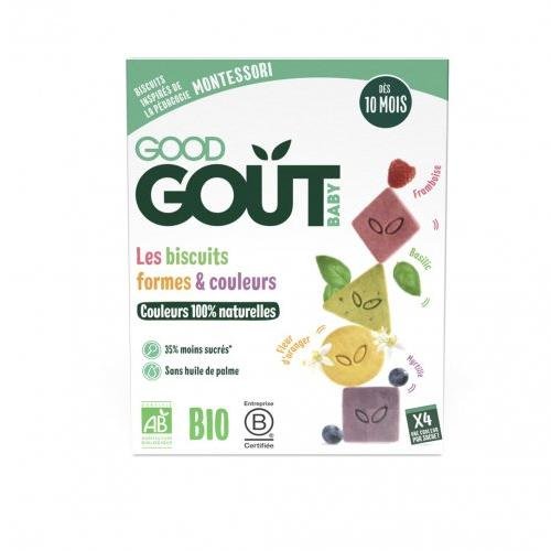 Good Gout BIO Herbatniki kolory i kształty, 80g Good Gout