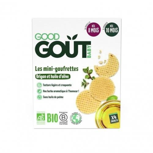 Good Gout BIO Wafle z oregano i oliwą z oliwek 24g Good Gout