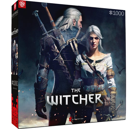 Good Loot, puzzle, Wiedźmin: Geralt & Ciri, 1000 el. Good Loot