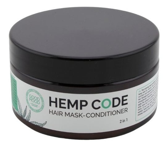 Good Mood Hemp Code Odbudowujący balsam maska do włosów z olejem konopnym 2w1 200ml Good Mood