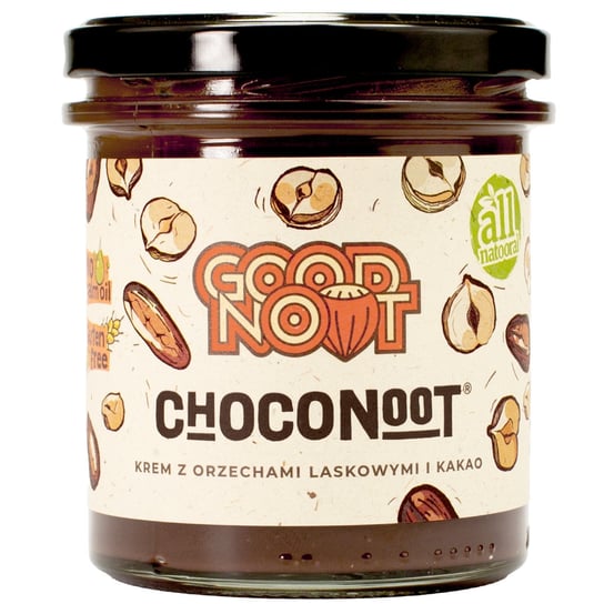 Good Noot, Choconoot®, Krem z orzechów laskowych i kakao, 350g Good Noot