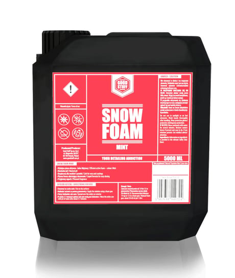 Good Stuff Snow Foam Mint 5L - Neutralna Piana , Kolor Miętowy GOOD STUFF