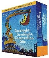Goodnight, Goodnight, Construction Site and Steam Train, Dream Train Board Books Boxed Set Rinker Sherri Duskey