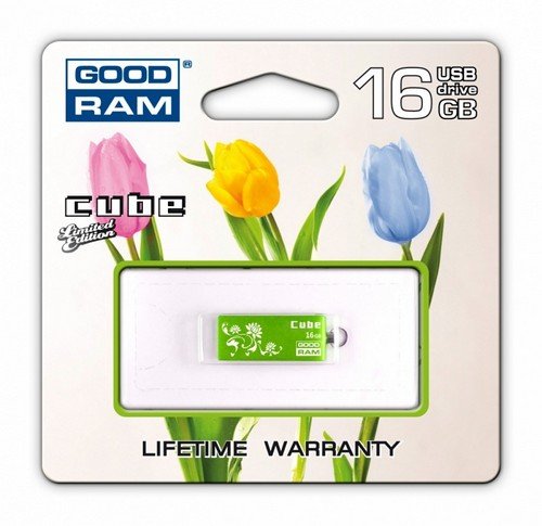 GOODRAM CUBE 16GB USB2.0 GREEN SPRING EDITION GoodRam