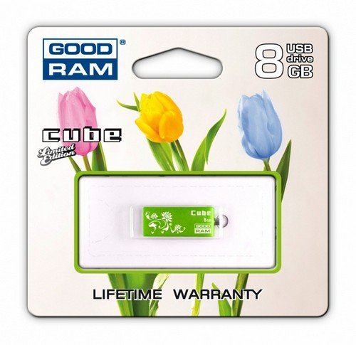 GOODRAM CUBE 8GB USB2.0 GREEN SPRING EDITION GoodRam