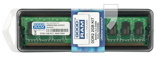 GoodRam Dual 2GB DDR2 800MHz CL5 GoodRam