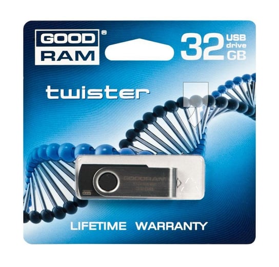 GoodRam flashdrive 32GB USB 2.0 Twister czarny GoodRam