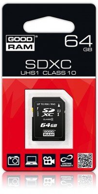 GOODRAM SDXC 64GB CLASS 10 UHS-I 90/45 MB/ GoodRam