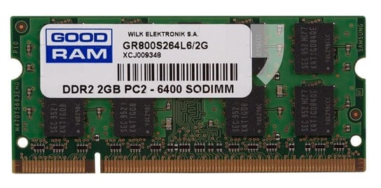 GoodRam SO-DIMM 2GB DDR2 800MHz CL6 GoodRam