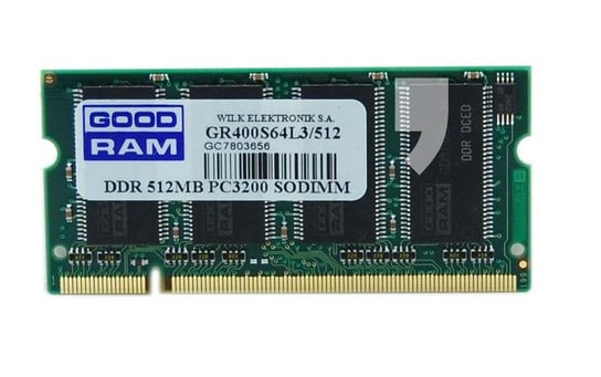 GoodRam SO-DIMM 512MB DDR 400MHz GoodRam