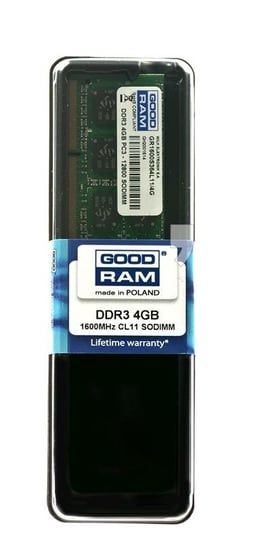 Goodram Sodimm Ddr3 4Gb /1600 256*8 Dual Rank GoodRam