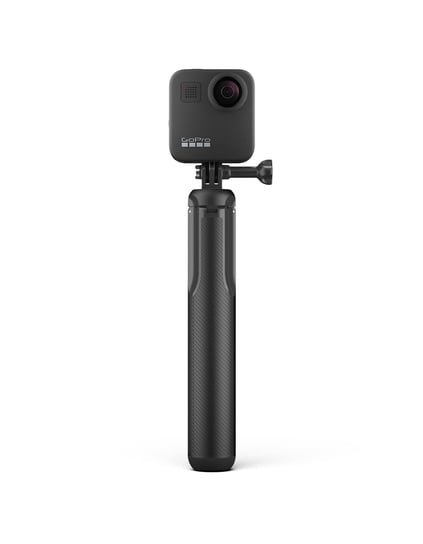 Gopro Asbhm-002 Max Grip Statyw - Czarny, Uchwyt, Drążek Przedłużający, Statyw Do Szybkiego Rozmieszczania, Wysuwany 23-56 Cm, Blokada Obrotowa, Rozkładane Nogi Z Zamknięciem Magnetycznym GoPro