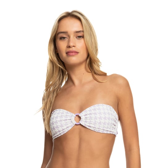 Góra od stroju kąpielowego ROXY Check It Bandeau Roxy