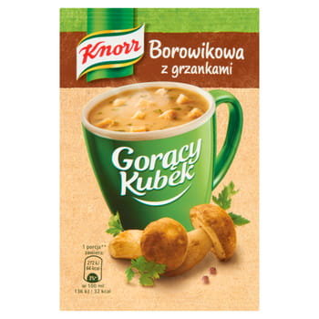Gorący Kubek Borowikowa Z Grzankami Knorr 15G Knorr
