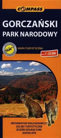 Gorczański Park Narodowy. Mapa turystyczna 1:25 000 Opracowanie zbiorowe