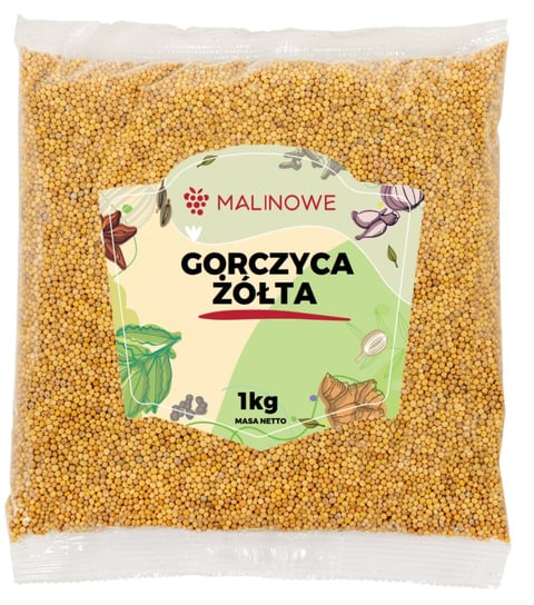 Gorczyca żółta 1kg Malinowe