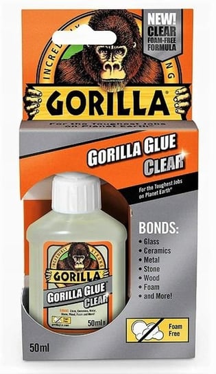 GORILLA Clear Gorilla Glue Mocny bezbarwny uniwersalny klej naprawczy 50ml Inny producent