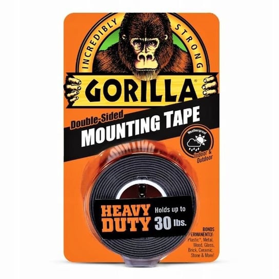 GORILLA Mounting Tape Mocna dwustronna taśma montażowa 12KG Inny producent
