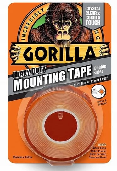 GORILLA Mounting Tape Mocna dwustronna taśma montażowa 6kg Inny producent