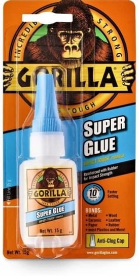 GORILLA Super Glue klej mocny PRZEZROCZYSTY 15g Inny producent