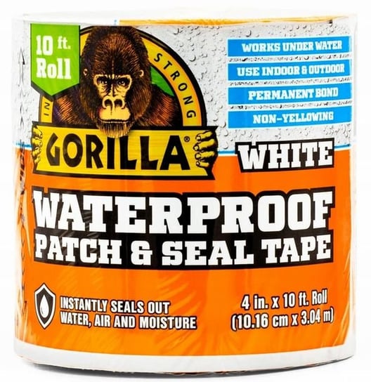 GORILLA Waterproof Patch&Seal biała wodoodporna taśma uszczelniająca 3m Inny producent