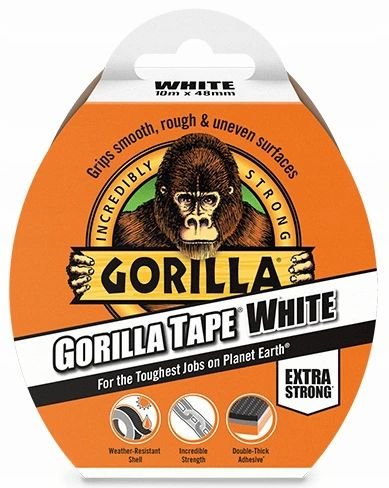 GORILLA White Gorilla Tape Gruba wodoodporna taśma naprawcza 27m Inny producent