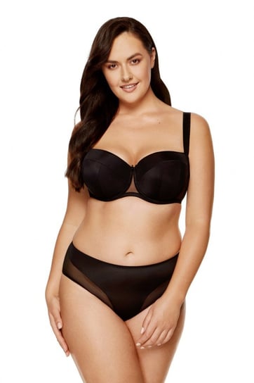 Gorteks Biustonosz push up Biustonosz Usztywniany Model Zara B4 Black - Gorteks - 95E GORTEKS