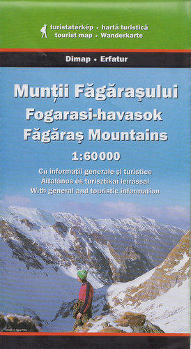 Góry Fogaraskie. Mapa 1:60 000 Szarvas Andras