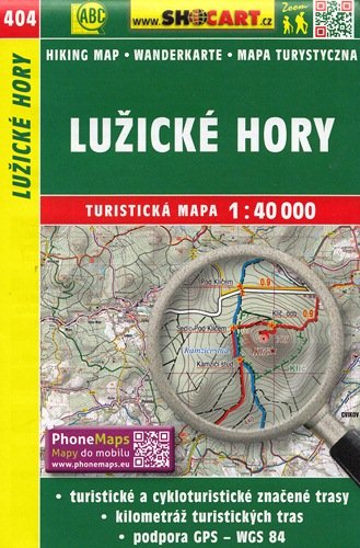 Góry Łużyckie. Mapa turystyczna 1:40 000 Opracowanie zbiorowe