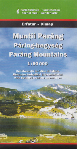 Góry Parang. Mapa 1:50 000 Opracowanie zbiorowe
