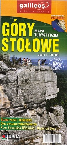 Góry Stołowe. Mapa 1:30 000 Opracowanie zbiorowe