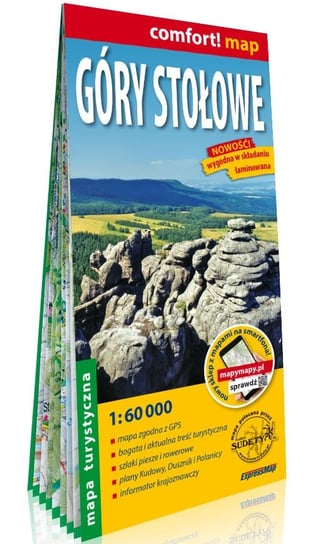 Góry Stołowe. Mapa turystyczna 1:60 000 Opracowanie zbiorowe