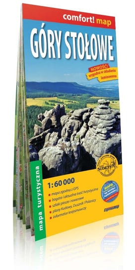 Góry Stołowe. Mapa turystyczna 1:60 000 Opracowanie zbiorowe
