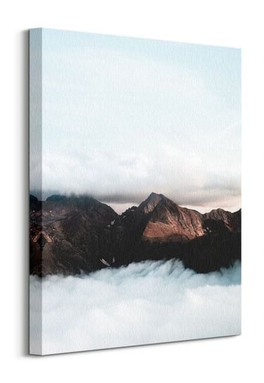 Góry we mgle - obraz na płótnie Nice Wall