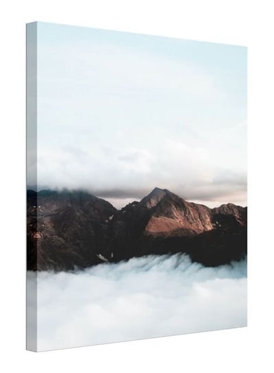 Góry we mgle - obraz na płótnie Nice Wall