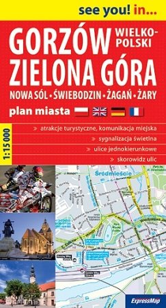 Gorzów Wielkopolski, Zielona Góra. Plan miasta Opracowanie zbiorowe