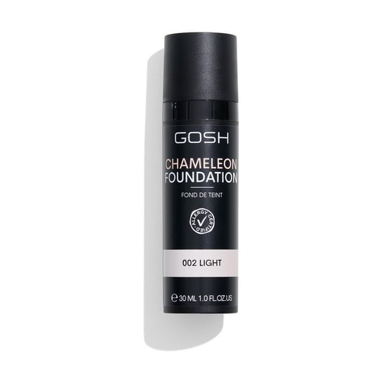 Gosh, Chameleon Foundation, podkład adaptujący się do skóry 002 Light, 30 ml Gosh