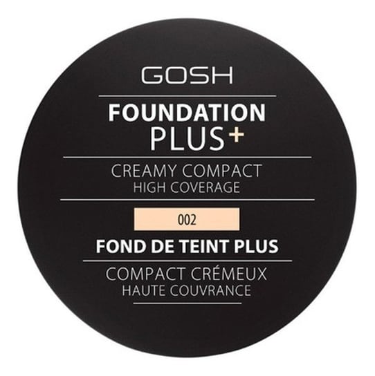 Gosh, Foundation Plus, podkład w kompakcie 002 Ivory, 9 g Gosh