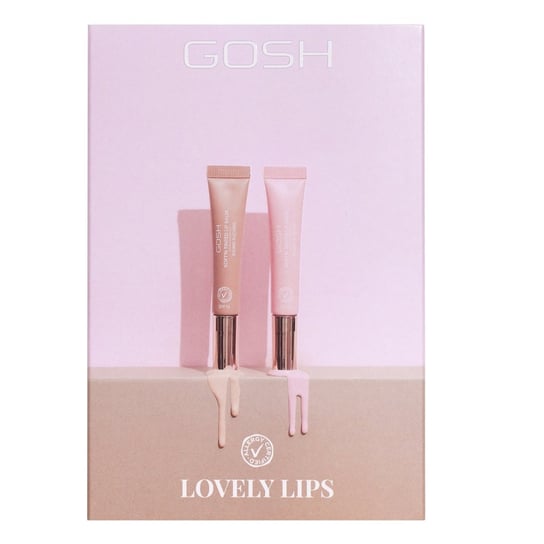 Gosh, Lovely Lips, zestaw prezentowy Kosmetyków Do Ust, 2 Szt. Gosh