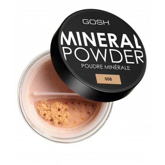 Gosh, Mineral Powder, sypki puder mineralny 008 Tan, 8 g Gosh