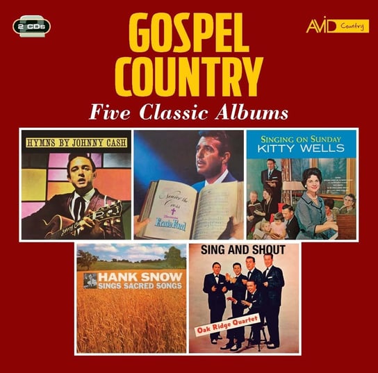 Gospel Country Five Classic Albums Cash Johnny, Ford Ernie, Tennessee, Snow Hank, Kitty Wells