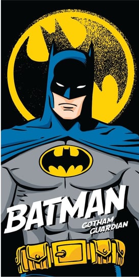 Gotham, Ręcznik BATMAN  szybkoschnący, 140x70cm EplusM